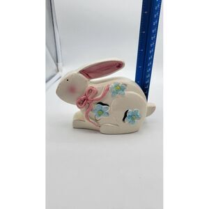 Vintage K's Collection Bunny Figurine‎ MCM Adorable Easter Bunny